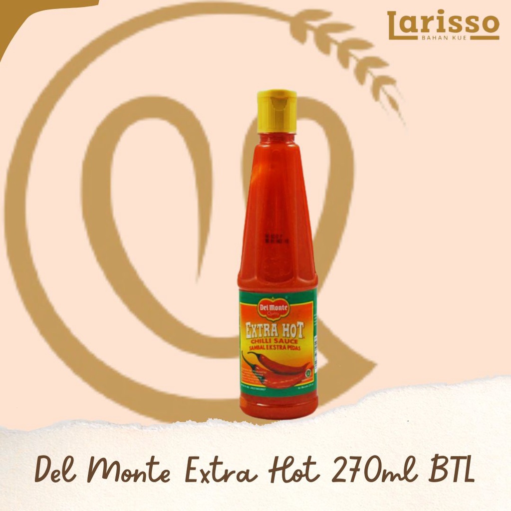 

DEL MONTE EXTRA HOT CHILI SAUCE SAMBAL EXTRA PEDAS 270ML BOTOL