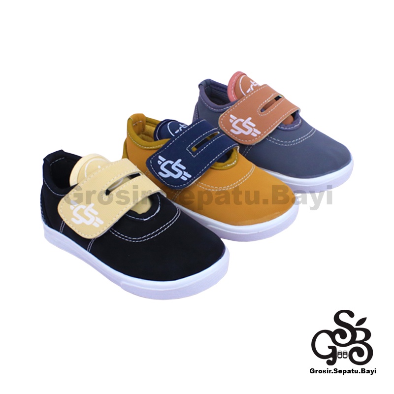 sepatu anak laki laki sepatu anak perempuan sepatu sneakers anak model casual ethan kids polos ringan  fleksibel &amp; Anti Slip