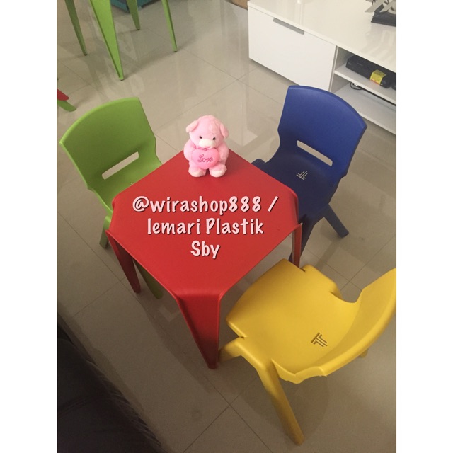 Meja Belajar Mini Square (Meja saja)