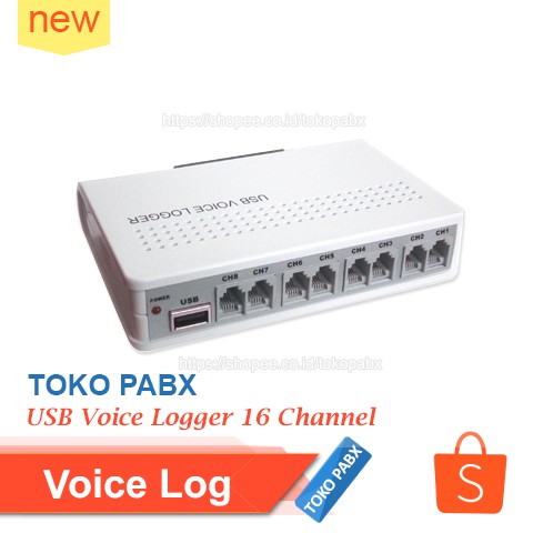 Jual USB Voice Logger 16 Line Alat Perekam Telepon | Shopee Indonesia