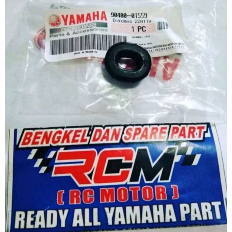 GROMMET KARET BODI BODY TUTUP AKI COVER ACCU RXKING RX KING ORI ORIGINAL YAMAHA YGP ASLI 90480-01559  HARGA PERBIJI/1PCS   JAMINAN ORIGINAL YAMAHA YGP PARTS