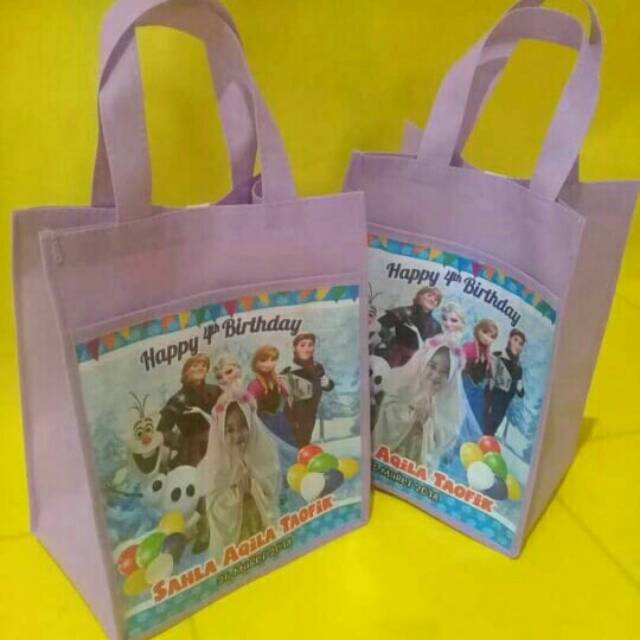 

Goodiebag ultah kantong