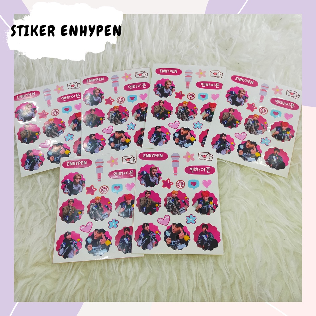 Stiker ENHYPEN all member