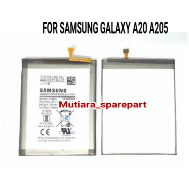 BATRE BATERAI SAMSUNG A20 A205