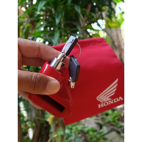 Gembok Alarm Suara Anti Maling Anti Pencuri Ring Panjang Pengaman Motor-3