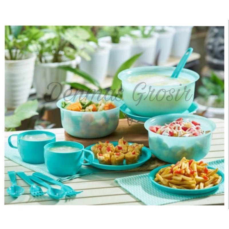 (PROMO) Tempat Penyimpanan Harumi Set / HARUMI SATU SET / Wadah Makanan Lengkap Plus Sendok