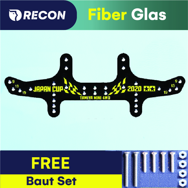 Bemper REP Tamiya STO FRP REAR MULTI ROLLER SETTING STAY 95132  Japan-CUP2020