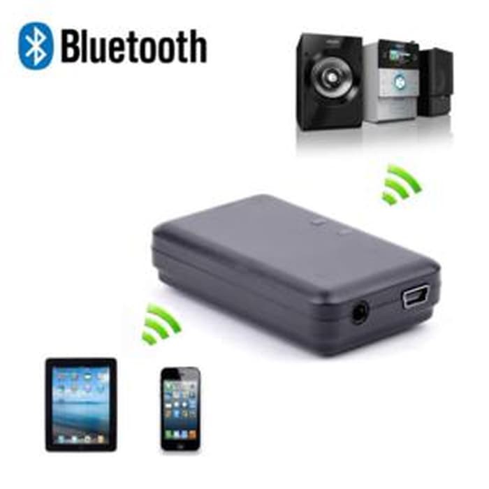 Murah Audio Bluetooth Music Receiver 3.5mm Jack Aux Stereo Wireless Terbaik