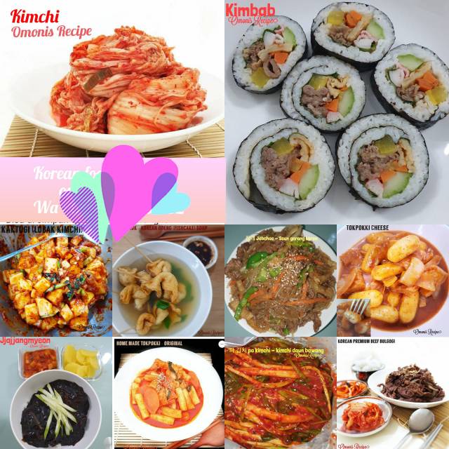 Paket korean food halal frozen food