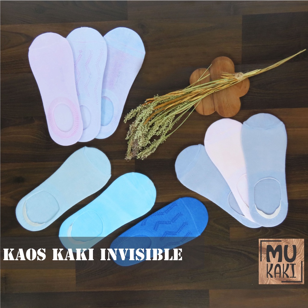 Kaos Kaki Pendek Hidden Socks / Invisible Socks Mukaki B