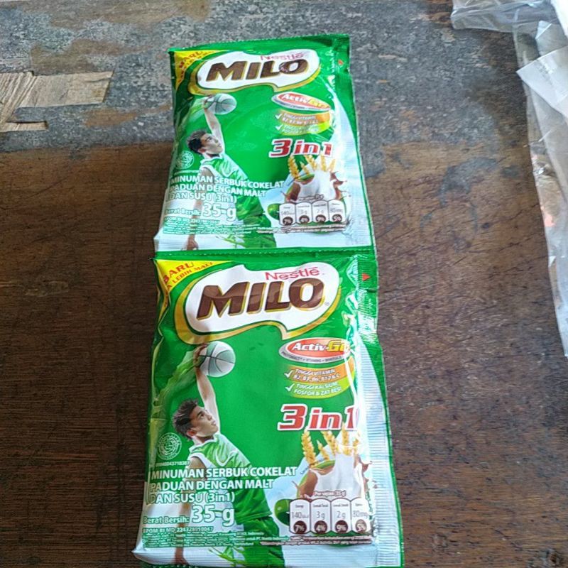 

Susu coklat milo 3 in 1