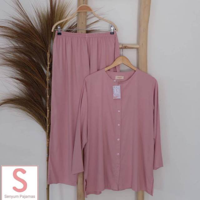 Millan set pink by senyum pajamas