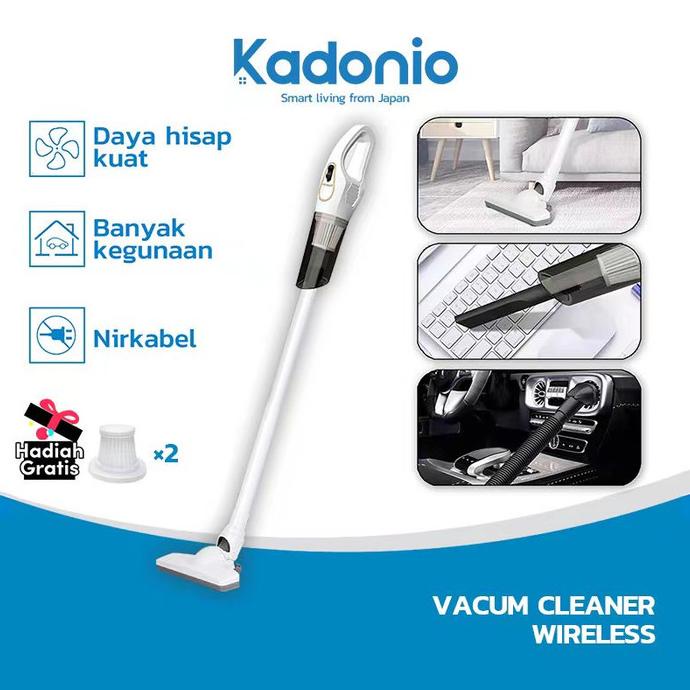 Kadonio Vacuum Cleaner Handheld Portable Strong penyedot debu Wireless