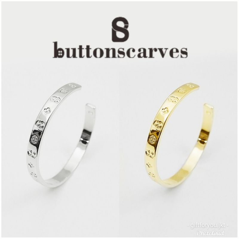 Buttonscarves Signature Audrey Bangle Gelang Aksesoris Perhiasan Wanita Perempuan Premium Branded