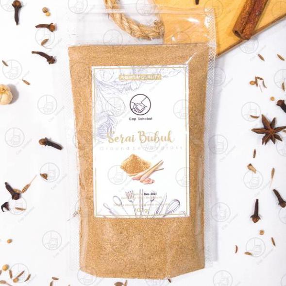 

BantingHarga 100gr Sereh Bubuk / Serai Bubuk / Murni / Ground Lemongrass / Rempah / JSR 100% PREMIU