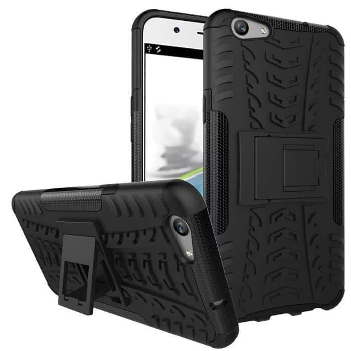 Rugged armor robot Oppo F1s case casing cover kick standing