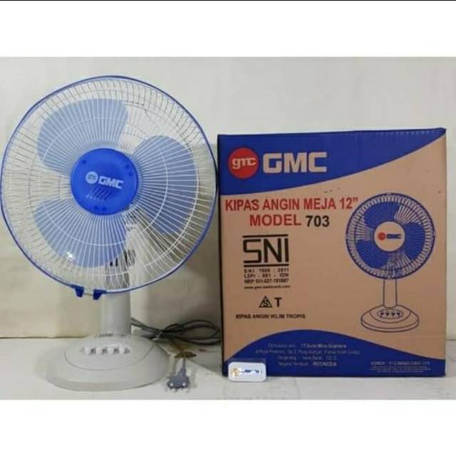 Kipas Angin GMC 12 inch Meja 703 Swing