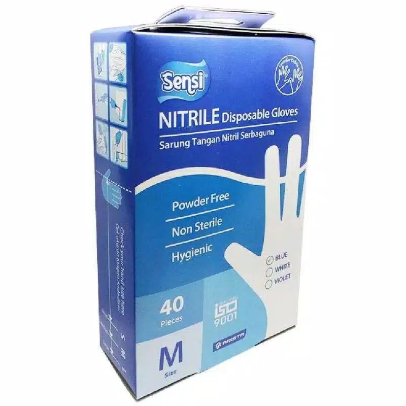 SENSI GLOVES NITRILE