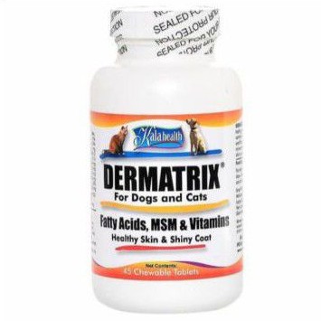 DERMATRIX vitamin bulu kucing dan anjing 45Tablet