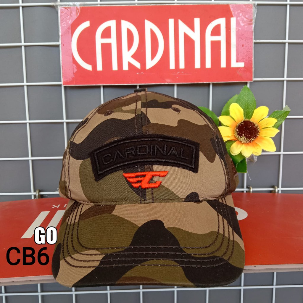 gof CB CARDINAL TOPI CASUAL 100 % Original Topi Cowok Baseball Keren