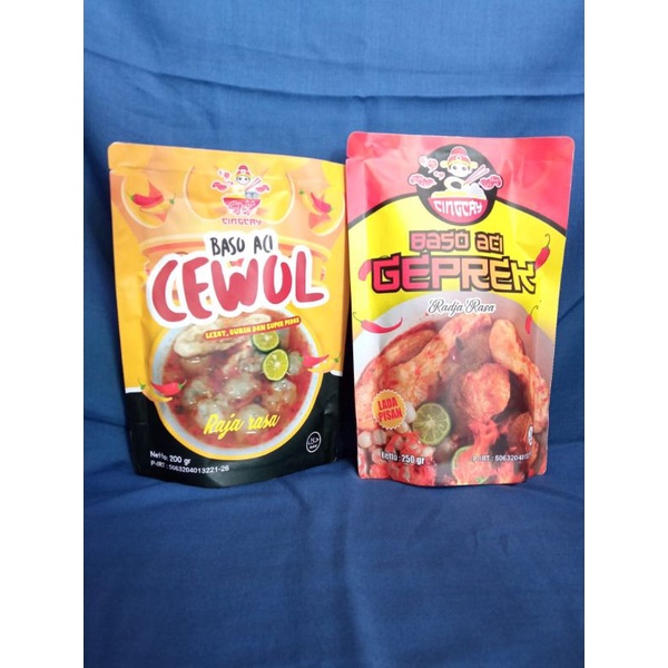 

BASO ACI GEPREK & CEWUL
