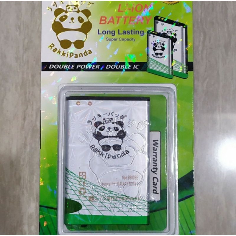Baterai Batre Battery Batrai Rakkipanda B800BE Samsung Galaxy Note 3 Samsung Note3 Double Power