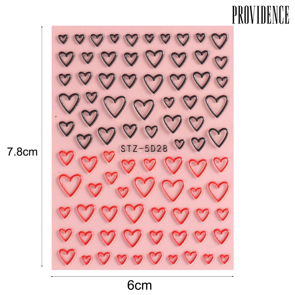 Providence Stiker Kuku DIY Motif Bunga Untuk Nail Art