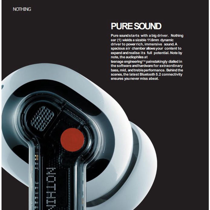 Nothing Ear (2) Nothing Ear (Stick) TWS True Wireless Earphone