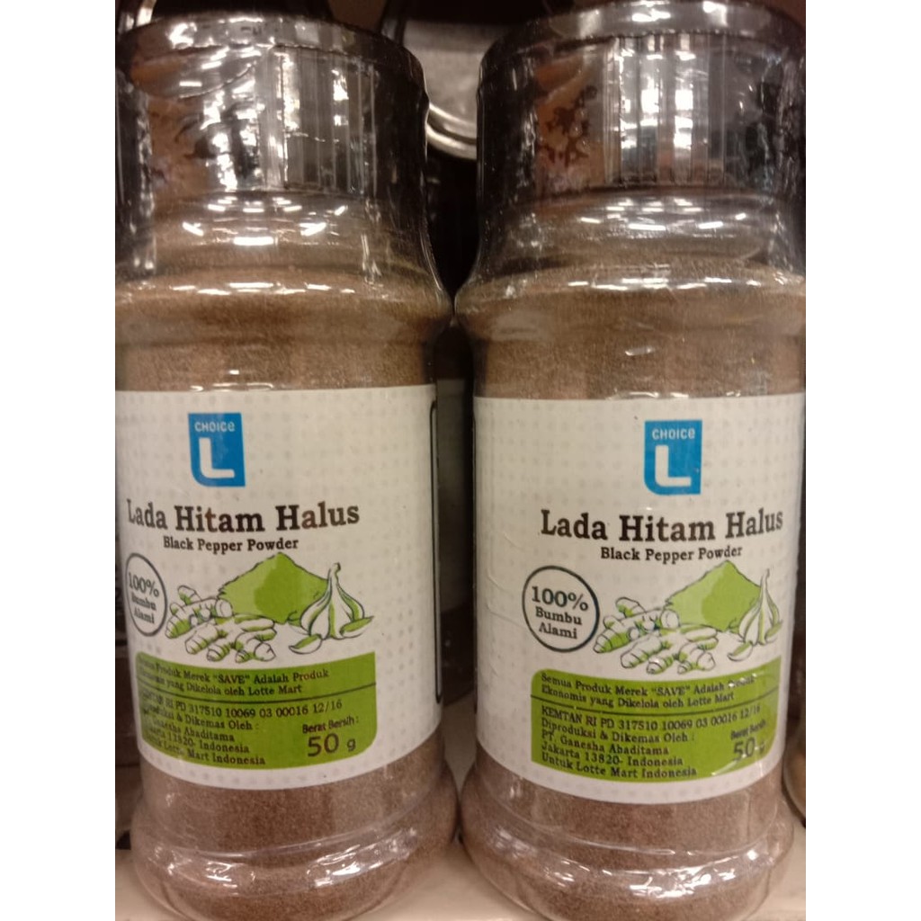 Choice L Lada Putih Halus 50 gr