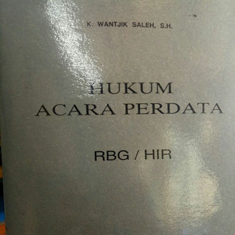 HUKUM ACARA PERDATA.RBG/HIR