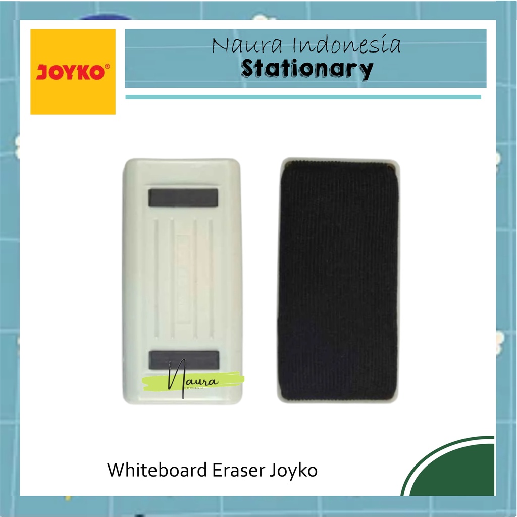 

Whiteboard Eraser Penghapus Papan Tulis Joyko WE-1 Magnet | Penghapus Joyko WE-1 Magnet