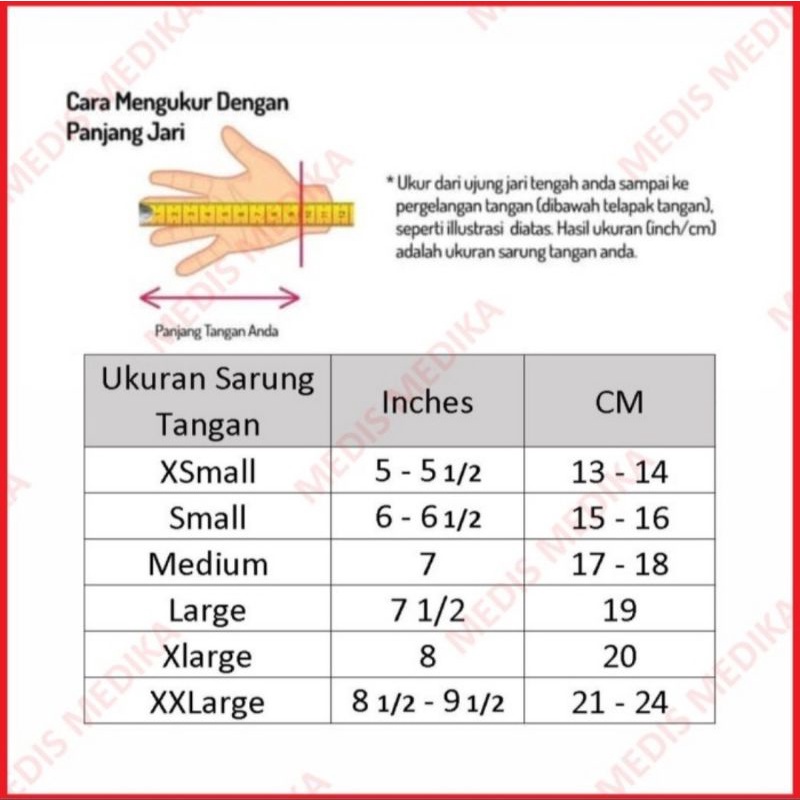 Sarung Tangan Steril / Handscoon Steril Maxter