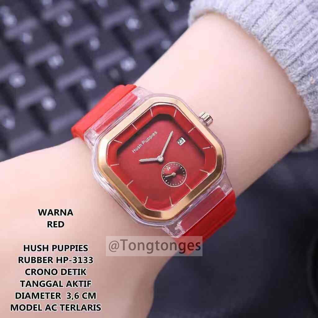 BISA COD READY LAGI  jam tangan wanita HUSH PUPPIES  MODEL AC TERLARIS JAM TANGAN WANITA G11