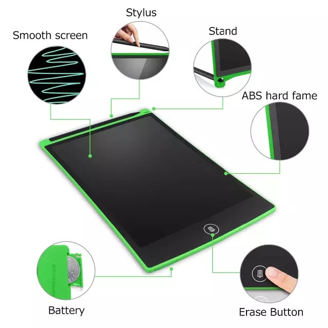 PAPAN TULIS ANAK DIGITAL LCD TABLET Tab WRITING EDUKASI ANAK 8.5 INCH Drawing Tulis Menulis Gambar