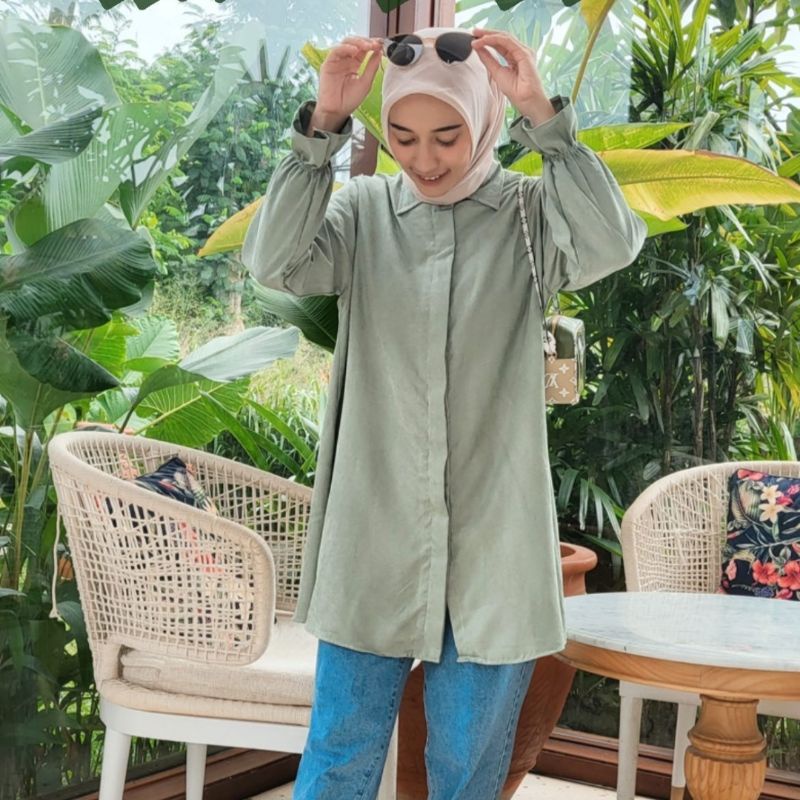 SUEDE SHIRT - KLAMBIYU