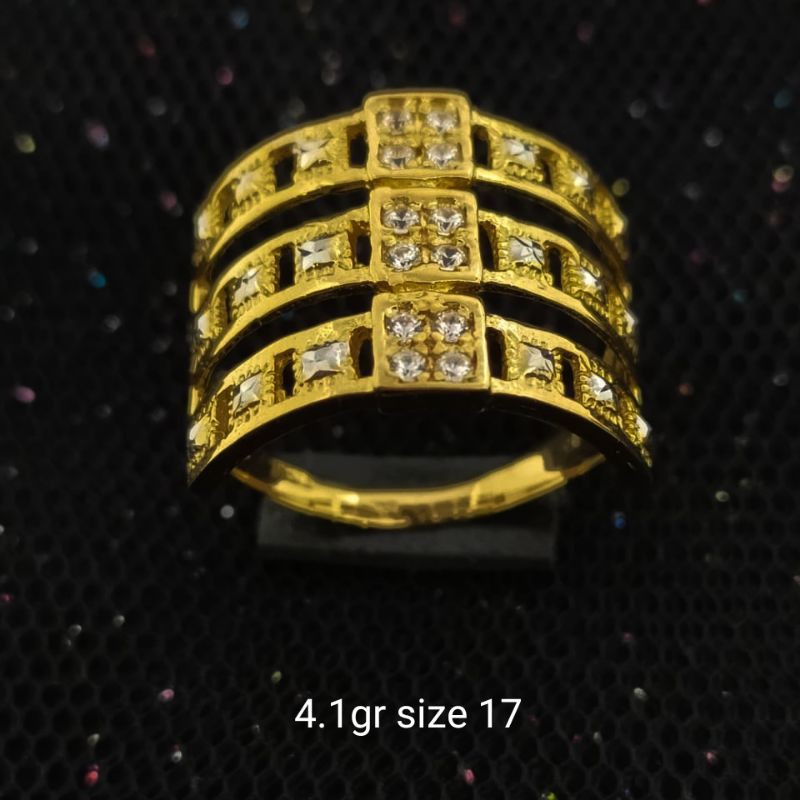 Cincin Emas 17 K - 4.1gr Kadar 750 - 2654