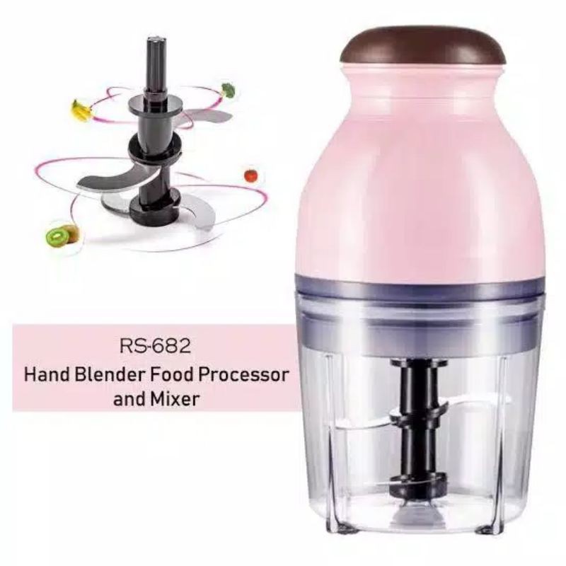 Blender Portable Mini Capsule Cutter Quatre - Blender Kapsul - Food Chopper Makanan