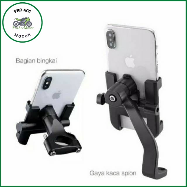 Holder hp Gps di spion sepeda motor nmax new nmax 2020 adv pcx universal