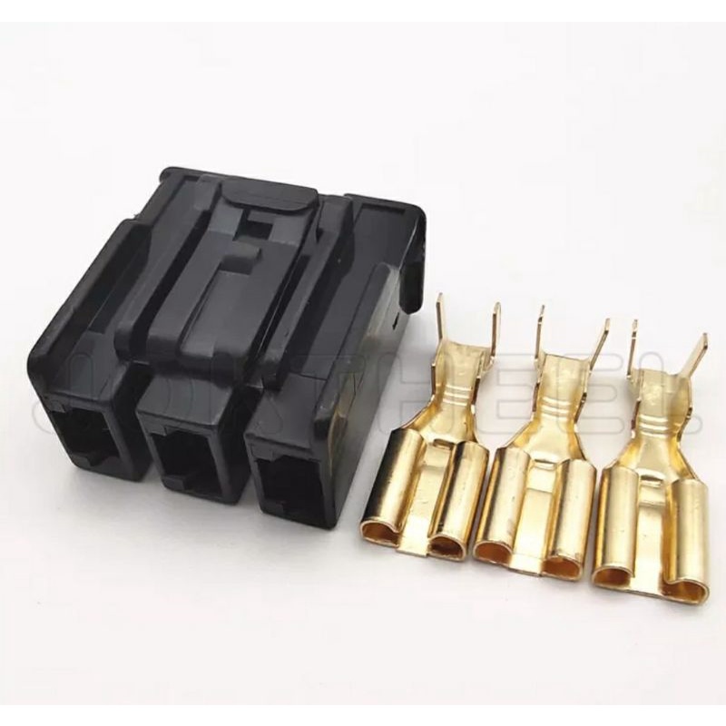 Soket ECU/ECM kiprok female 3 pin vario 125/150 PCX 150 ADV 150