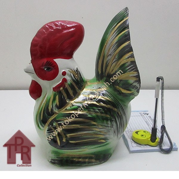 Celengan Gerabah Ayam Jago Hijau Gold S Shopee Indonesia Celengan Gerabah Ayam Jago Hijau Gold S Shopee Indonesia