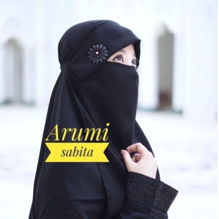 Niqab Poni Arumi Sabita/Niqab Poni Milaya/Cadar Poni Siffon