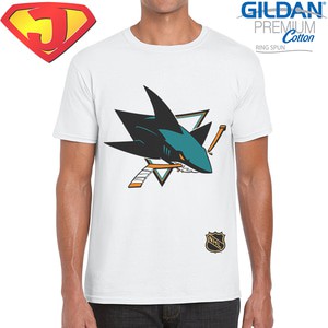 Kaos Hockey NHL - San Jose Sharks - Original Gildan Premium Cotton