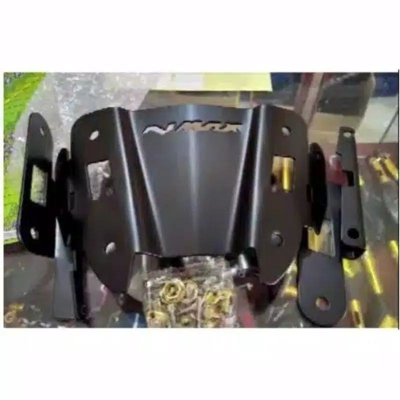 Breket Windshield Visor Nmax / Brecket Serpo Nmax New 2020 / Brecket Serpo Nmax New 2020