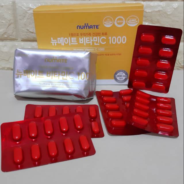 [READY] Vitamin C 1000 Numate Korea Vitamin Korea Best Seller