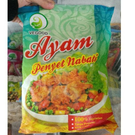 

AYAM PENYET NABATI / DAGING AYAM VEGETARIAN / VEGAN FOOD