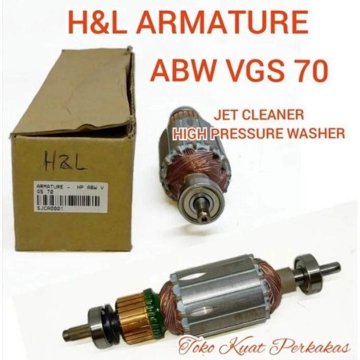 Armature Mesin Jet Cleaner H&L Abw Vgs 70 Angker Mesin Cuci Mobil