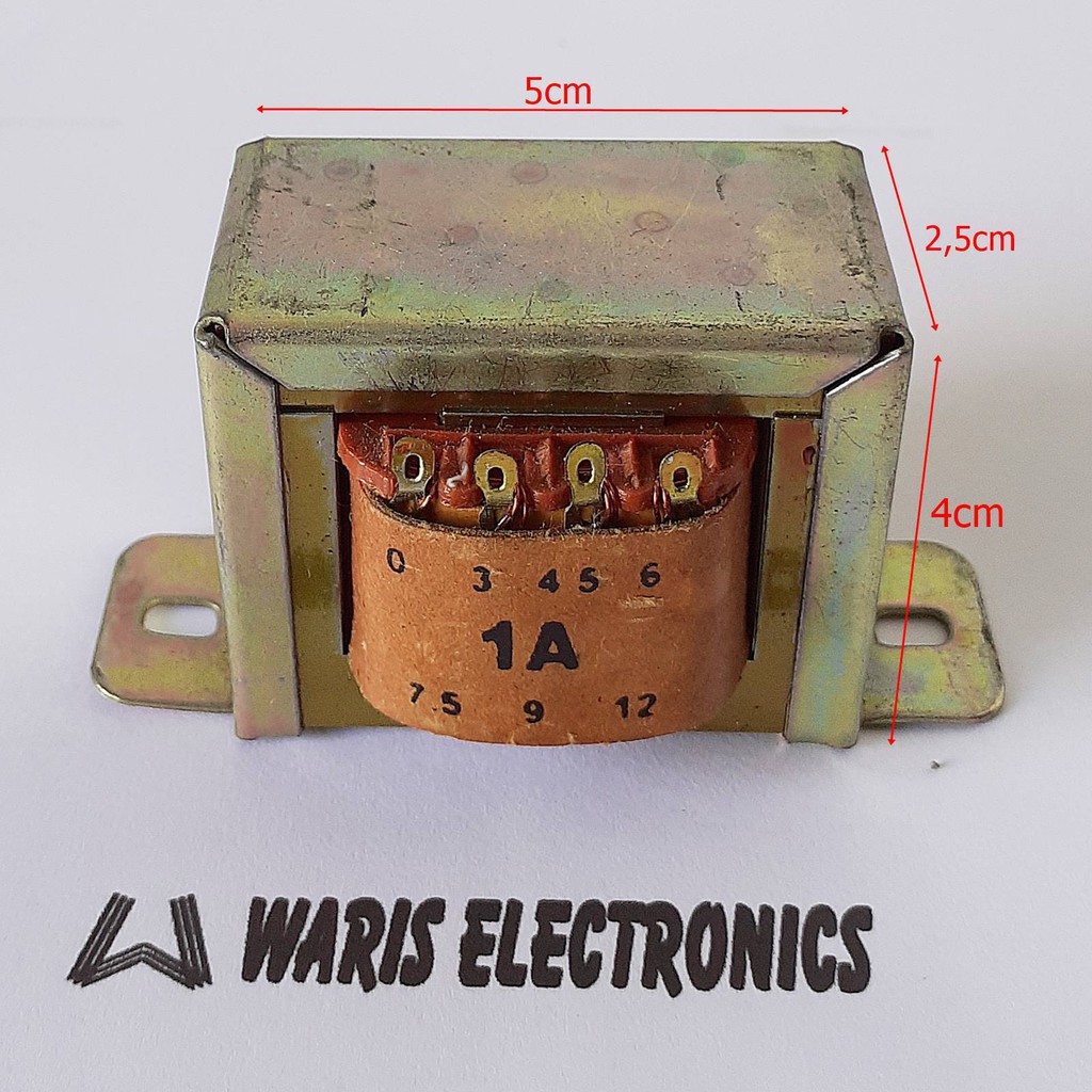 trafo 1A Ampere 0 Matahari non CT travo 12v