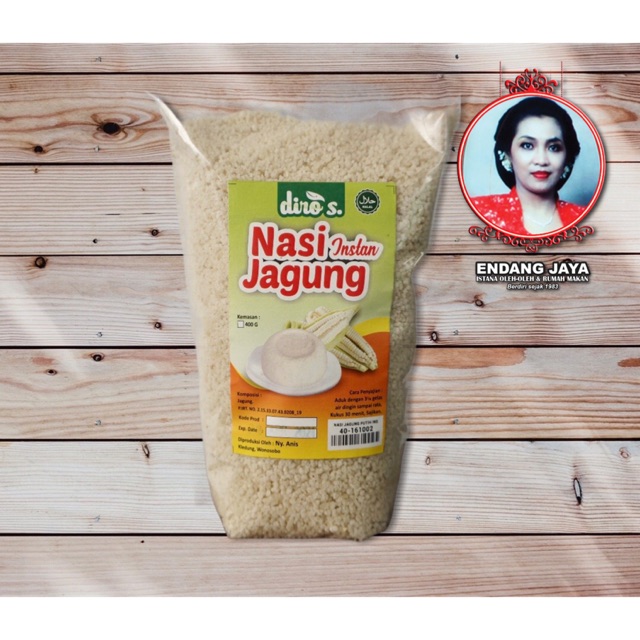 

Nasi jagung instan DIRO