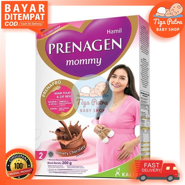 Prenagen Mommy 200 gram Rasa Coklat, Moka, Strawberry, Vanilla Susu Ibu Hamil