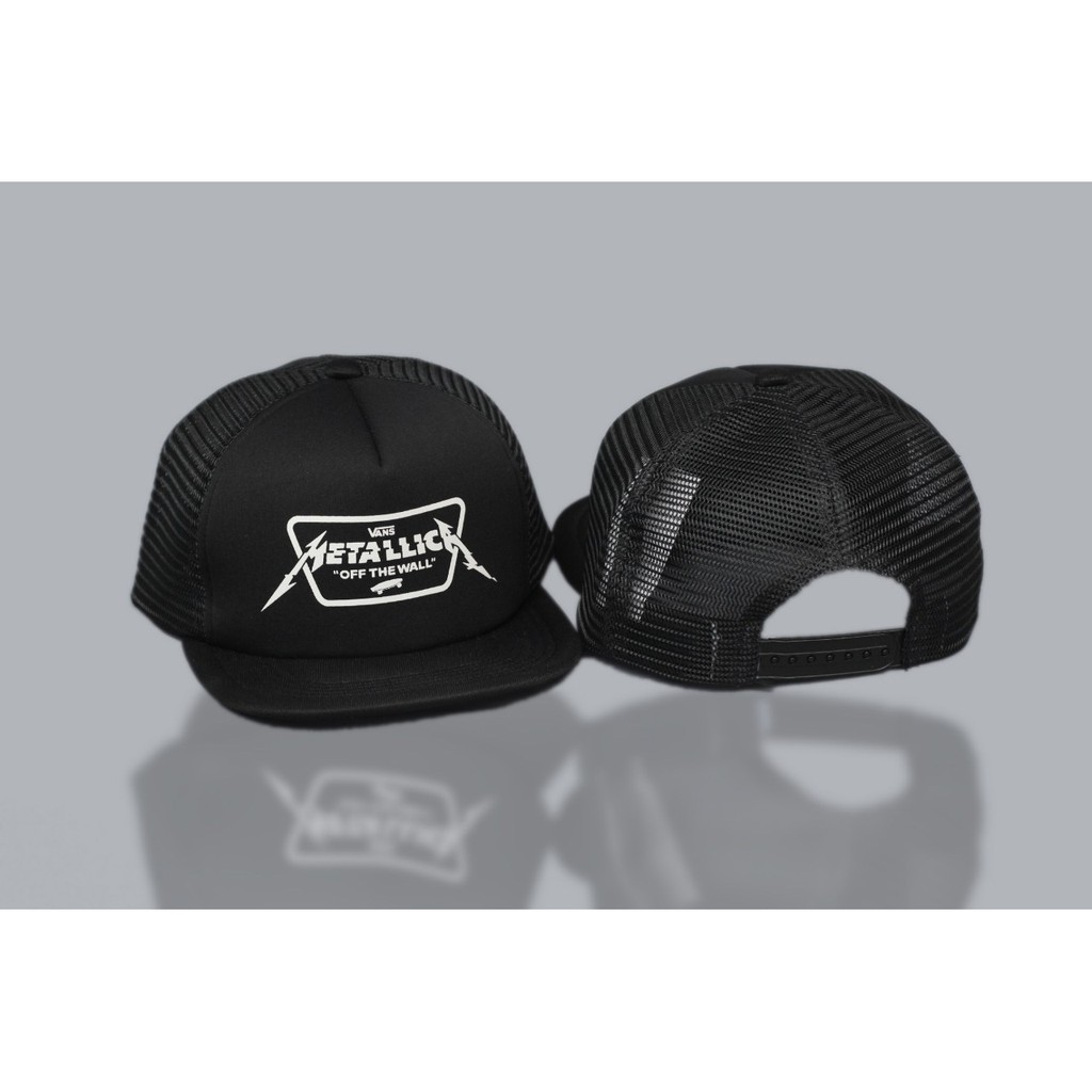 TOPI CAPS TRACKER VANS X METALLICA HIGH PREMIUM QUALITY